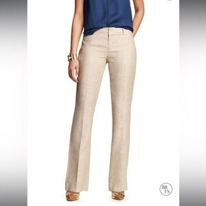 Banana Republic Jackson Fit Cream 4P Pants